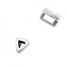DQ Metall Schieber Triangle Ø 3.2x1.8mm Antik silber 