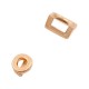 DQ Metall Schieber Rund Ø 3.2x1.8mm Roségold