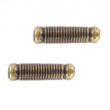 DQ Metal Elongated bead 25mm Antique bronze