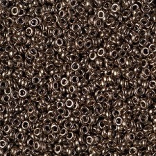 Miyuki spacer Beads SPR 2.2x1mm - Metallic dark bronze SPR2-457