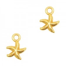 DQ Metal charm Starfish Gold