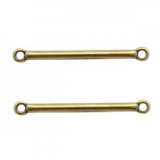 DQ Metal connector / spacer bar 30mm Antique bronze