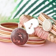 Designer Quality Leather Bracelets with natural and delicate tones!