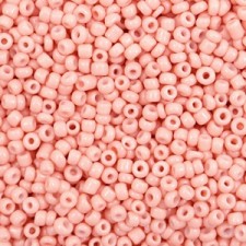 Seed beads - ± 2mm Desert flower peach
