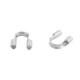 DQ Metall wire guardian / Drahtschutz 5mm (Ø0.56mm) Silber