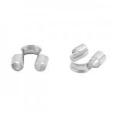 DQ Metal Wire guardian / wire protector 5mm (Ø1.5mm) Silver
