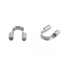 DQ Metal Wire guardian / wire protector 5mm (Ø0.69mm) Antique silver