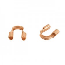 DQ Metal Wire guardian / wire protector 5mm (Ø0.56mm) Rosegold