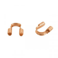 DQ Metal Wire guardian / wire protector 5mm (Ø0.69mm) Rosegold