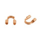 DQ Metall wire guardian / Drahtschutz 5mm (Ø0.69mm) Roségold