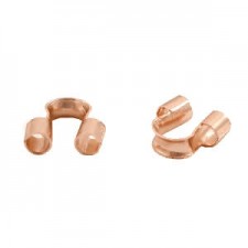 DQ Metal Wire guardian / wire protector 5mm (Ø1.5mm) Rosegold