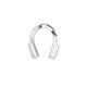 Beadalon Metall wire guardian / Drahtschutz (0.56mm) Silber