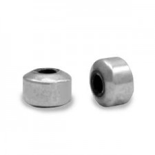 Hematite beads disc 3x2mm Light grey
