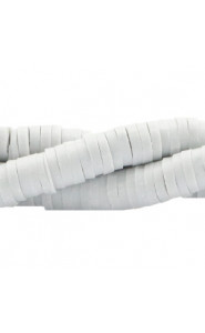 Katsuki beads 6mm Light icy grey