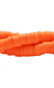 Katsuki beads 4mm Warm orange