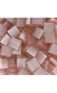 Miyuki tila 5x5mm beads - Matted transparent brown ab TL-135FR