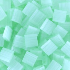 Miyuki tila 5x5mm beads - Silk pale green TL-2559