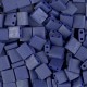 Miyuki tila 5x5mm beads - Matted opaque cobalt Luster TL-2075