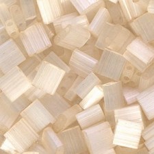 Miyuki tila 5x5mm beads - Silk pale cream TL-2592