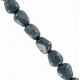 DQ Griechische Keramik Perlen irregular 14x10mm Dark mosaic blue 