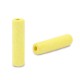 DQ Griechische Keramik Tube Perle 20x5mm Lemon yellow