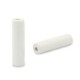 DQ Griechische Keramik Tube Perle 20x5mm White