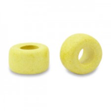 DQ Griechische Keramik Perlen 9mm Lemon yellow