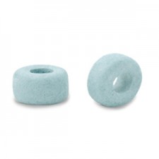DQ Griechische Keramik Perlen 7mm Haze Blue