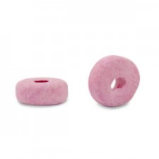 DQ Greek Ceramic beads 6mm Pink