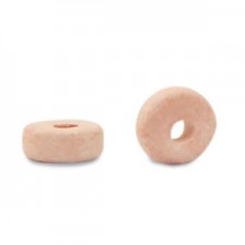 DQ Greek Ceramic beads 6mm Blush peach