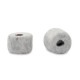 DQ Griechische Keramik Perlen 5mm Grey