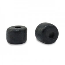DQ Greek Ceramic beads 5mm Black