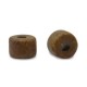 DQ Griechische Keramik Perlen 5mm Dark Brown