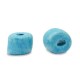 DQ Griechische Keramik Perlen 5mm Aquamarine blue