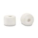 DQ Griechische Keramik Perlen 5mm White