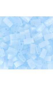 Miyuki half tila 5x2.4mm beads - Silk pale light blue HTL-2561