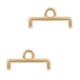 Cymbal ™ DQ metal ending Topolia Ii for Delica 11/0 beads - Rose gold