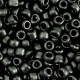Seed beads 6/0 (4mm) Metallic dark anthracite