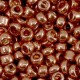 Seed beads 6/0 (4mm) Metallic shine rosegold